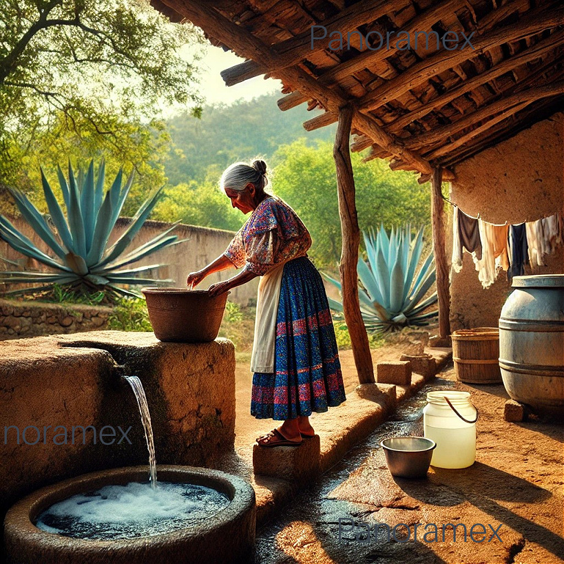 Doña Félix en los Lavaderos de tequila Jalisco