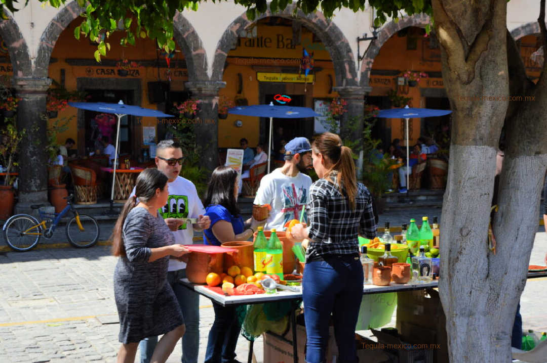 Tequila Jalisco México en Centro Historico de Ciudad de Tequila